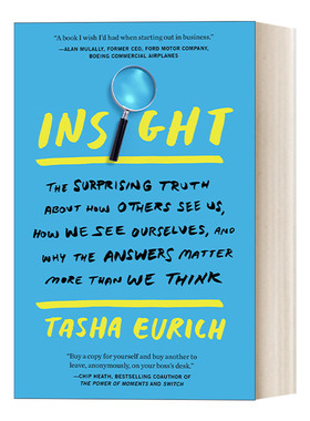 英文原版 Insight 真相与错觉 我们为什么不够有自知之明，又该如何认清自己 Tasha Eurich 英文版 进口英语原版书籍