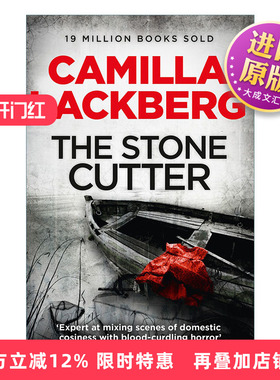 英文原版 The Stonecutter 石人 瑞典推理小说女王卡米拉·拉克伯格 夫雅巴卡推理系列3 英文版 进口英语原版书籍