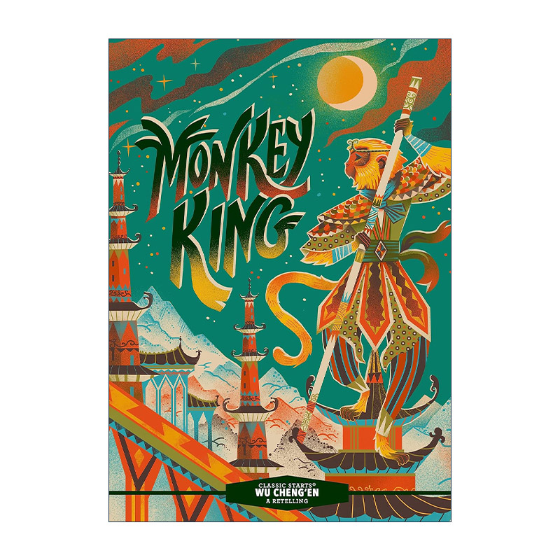 英文原版 Classic Starts Monkey King 开始读经典 西游记 精装 英文版 进口英语原版书籍