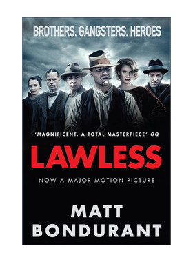 英文原版 Lawless 无法无天 湿地传奇 Matt Bondurant畅销西部小说 汤姆哈迪主演同名电影原著 英文版 进口英语原版书籍