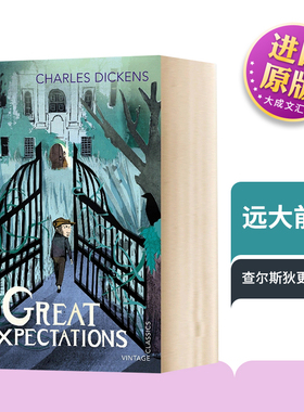 Great Expectations 英文原版小说 远大前程 世界名著 查尔斯狄更斯 Vintage Children's Classics 英文版进口原版英语书籍