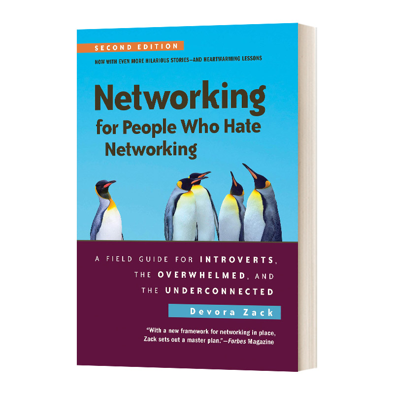 英文原版 Networking for People Who Hate Networking 零压力社交 内向者的轻松人脉术 英文版 进口英语原版书籍