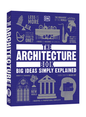英文原版 The Architecture Book DK建筑百科 建筑学图解 精装 英文版 进口英语原版书籍