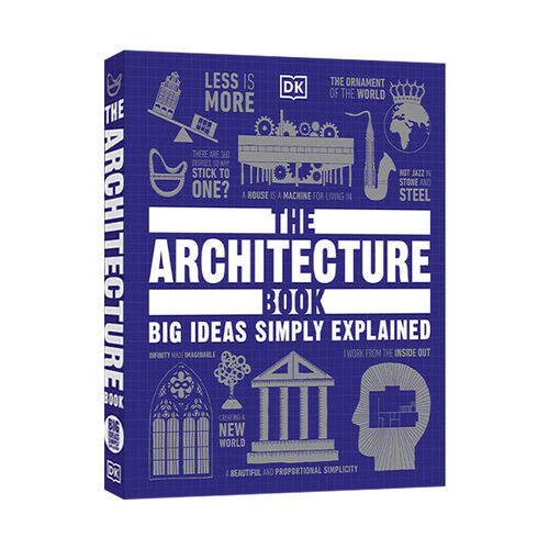 英文原版 The Architecture Book DK建筑百科 建筑学图解 精装 英文版 进口英语原版书籍