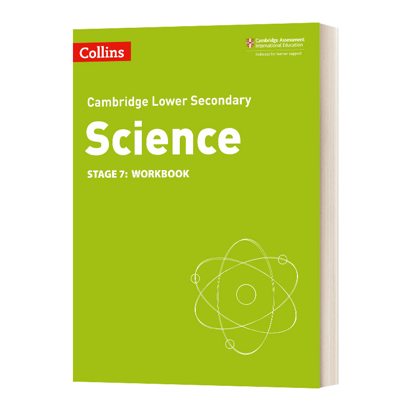 英文原版 Collins Cambridge Lower Secondary Science Stage 7 柯林斯剑桥初中科学练习册 第七阶段 英文版 进口英语原版书籍