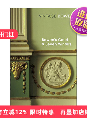 英文原版 Bowen's Court & Seven Winters 鲍恩的庭院与七个冬天 伊丽莎白·鲍恩家庭及童年回忆录 英文版 进口英语原版书籍
