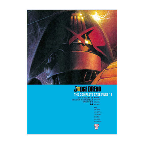 英文原版 Judge Dredd Case Files 18 特警判官 漫画合集18 英文版 进口英语原版书籍
