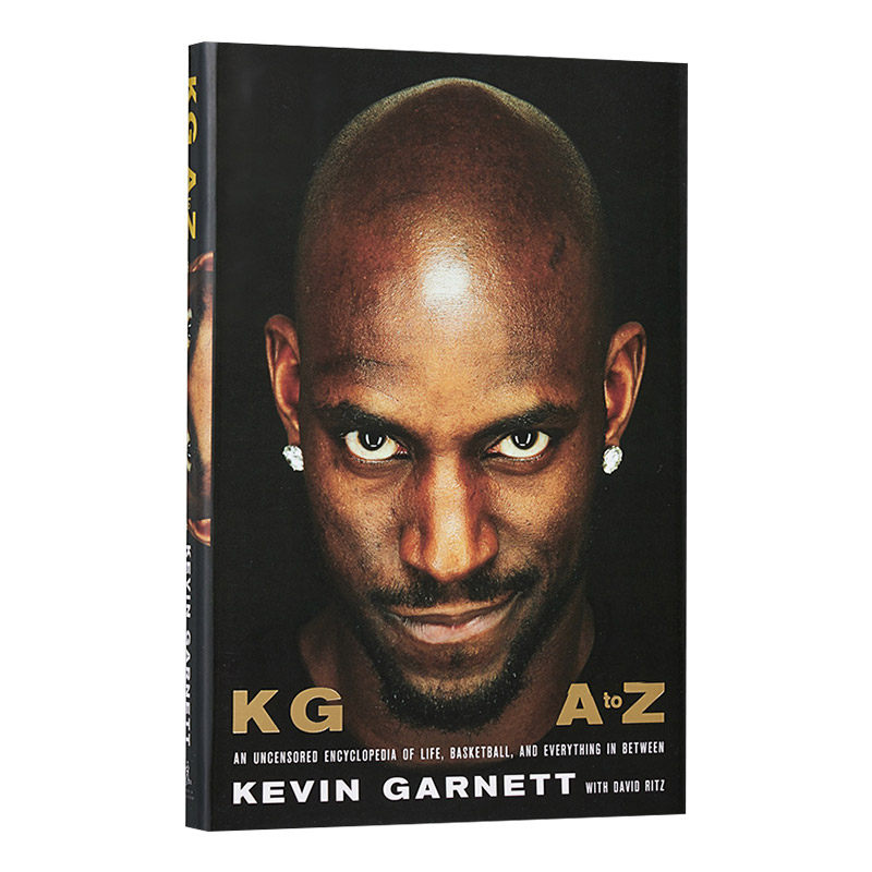 现货英文原版 凯文·加内特自传小说 KG: A to Z 精装 2020年篮球名人堂Kevin Garnett狼王 NBA球星人物传记 森林狼凯尔特人三巨头