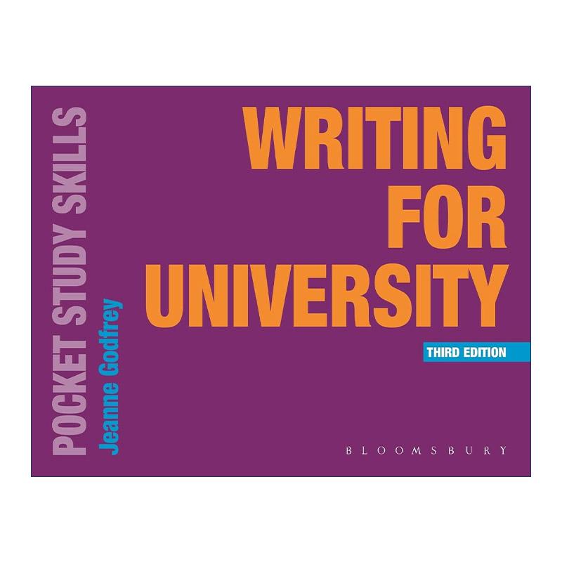 英文原版 Writing for University 大学学术写作指南 Jeanne Godfrey 英文版 进口英语原版书籍