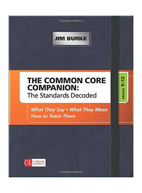 英文原版 The Common Core Companion: The Standards Decoded  Grades 9-12 共同核心标准 教学标准解读指南 9-12年级阶段 进口