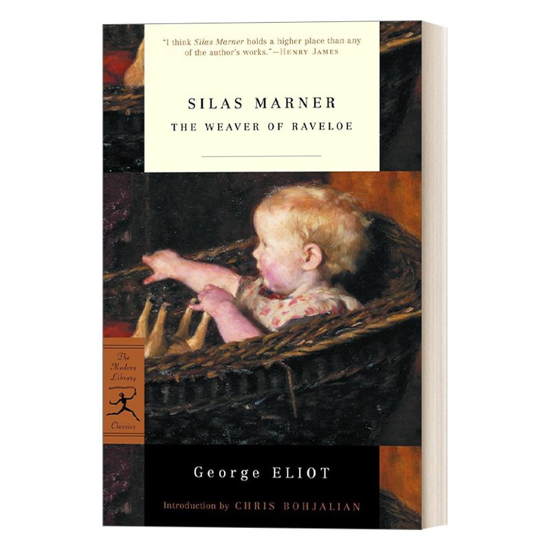英文原版小说 Silas Marner 织工马南 兰登书屋现代图书馆经典系列 George Eliot乔治 艾略特 英文版 进口英语原版书籍