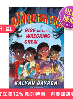 英文原版 The Vanquishers Rise of the Wrecking Crew 征服者们3 畅销青少年冒险小说 中学生课外读物 英文版 进口英语原版书籍