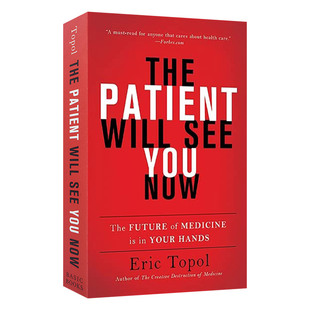 未来医疗 The You 英文原版 智能时代 进口英语原版 Will 英文版 Patient 书籍 See 个体医疗革命 Now