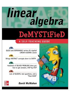 英文原版 Linear Algebra Demystified 线性代数揭秘 自学向导系列 英文版 进口英语原版书籍