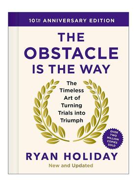 英文原版 The Obstacle is the Way 障碍即道路 10周年纪念升级版精装 英文版 进口英语原版书籍