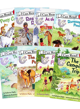 小马童子军8册 英文原版 Pony Scouts i Can Read 第二阶段系列 小小童子军英文版 英文版书
