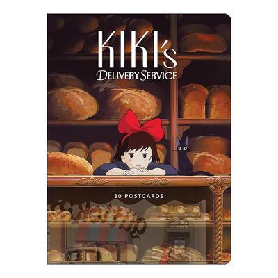 英文原版 Studio Ghibli Kiki's Delivery Service 魔女宅急便 30张明信片 吉卜力工作室 英文版 进口英语原版书籍
