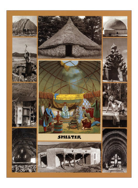 英文原版 Shelter 庇护所 绿色建筑住房设计 插图 Lloyd Kahn劳埃德·卡恩 英文版 进口英语原版书籍