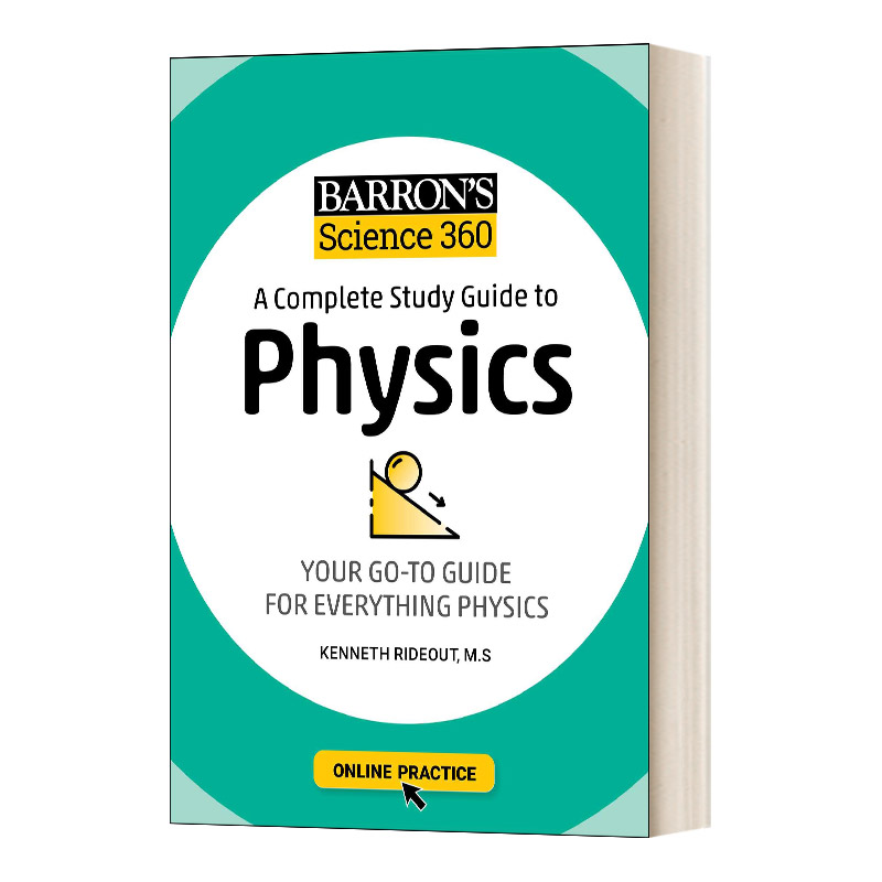 英文原版 Barron's Science 360 巴朗美国中学物理完全学习指南 含在线练习 英文版 进口英语原版书籍