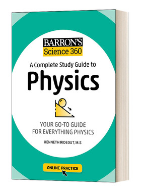 英文原版 Barron's Science 360 巴朗美国中学物理完全学习指南 含在线练习 英文版 进口英语原版书籍