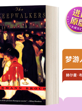 英文原版小说 The Sleepwalkers a Trilogy 梦游人 三部曲 Hermann Broch赫尔曼·布洛赫 英文版 进口英语原版书籍