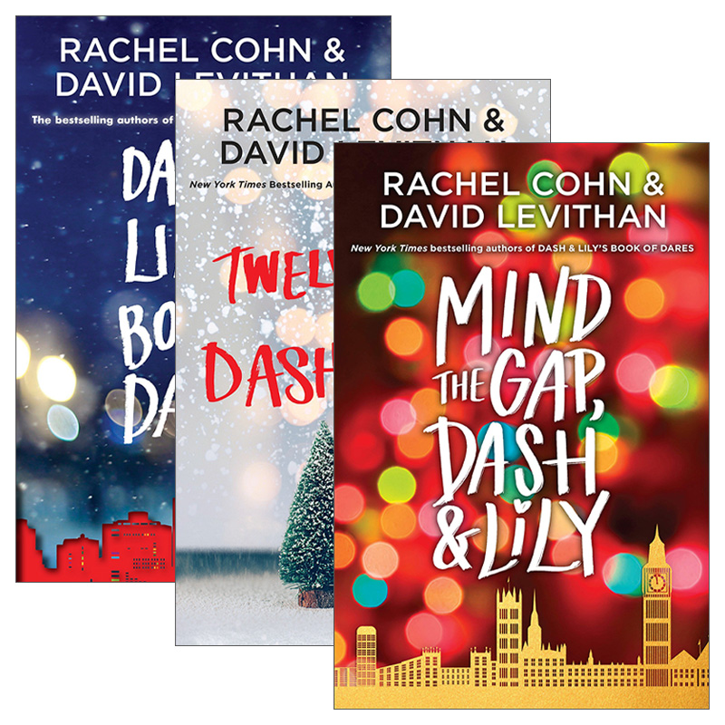 英文原版 Dash & Lily Series 达奇和莉莉系列3册 青春爱情浪漫小说 Rachel Cohn 英文版 进口英语原版书籍