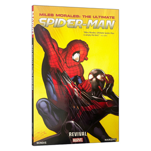 Ultimate Bendis Michael 迈尔斯·莫拉莱斯 Miles Morales 终极蜘蛛侠卷一 Man Spider Brian 英文原版 Vol.1 漫威漫画 Revival