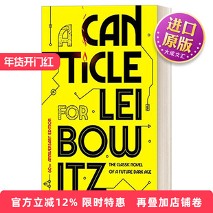 英文原版小说 A Canticle For Leibowitz 莱博维兹的赞歌 雨果奖获奖经典科幻小说 英文版 进口英语原版书籍