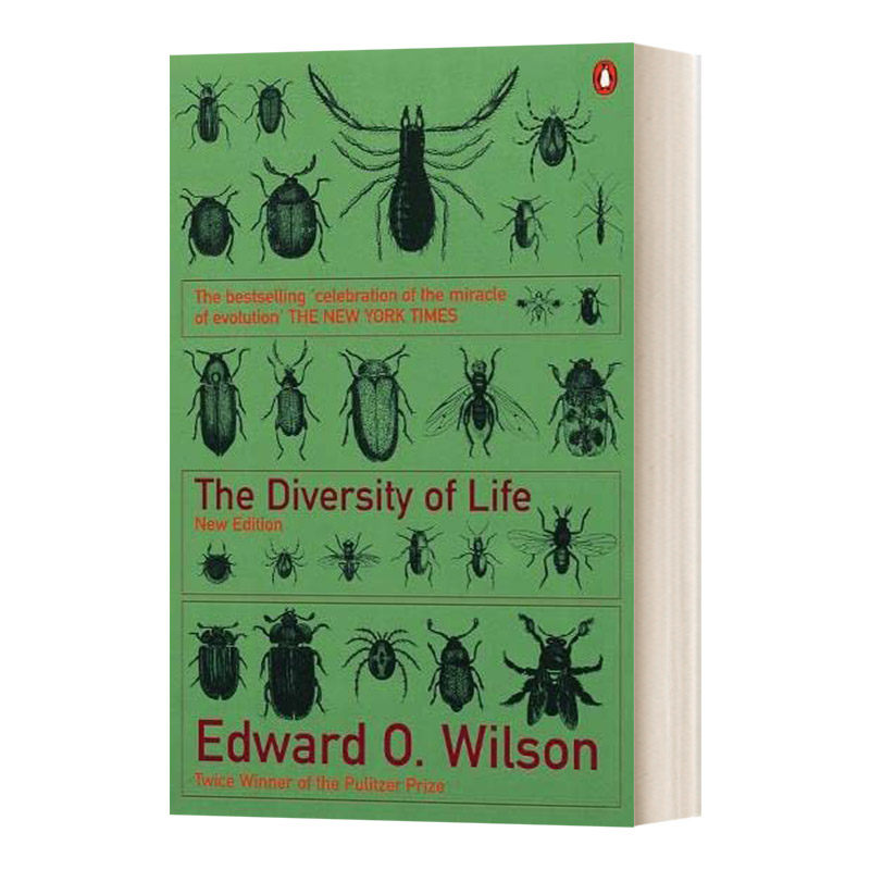 英文原版 the diversity of life 缤纷的生命 爱德华·威尔逊 英文版