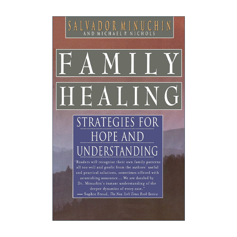 英文原版 Family Healing 家庭疗愈 结构派家庭治疗开山鼻祖米纽庆英文版 进口英语原版书籍