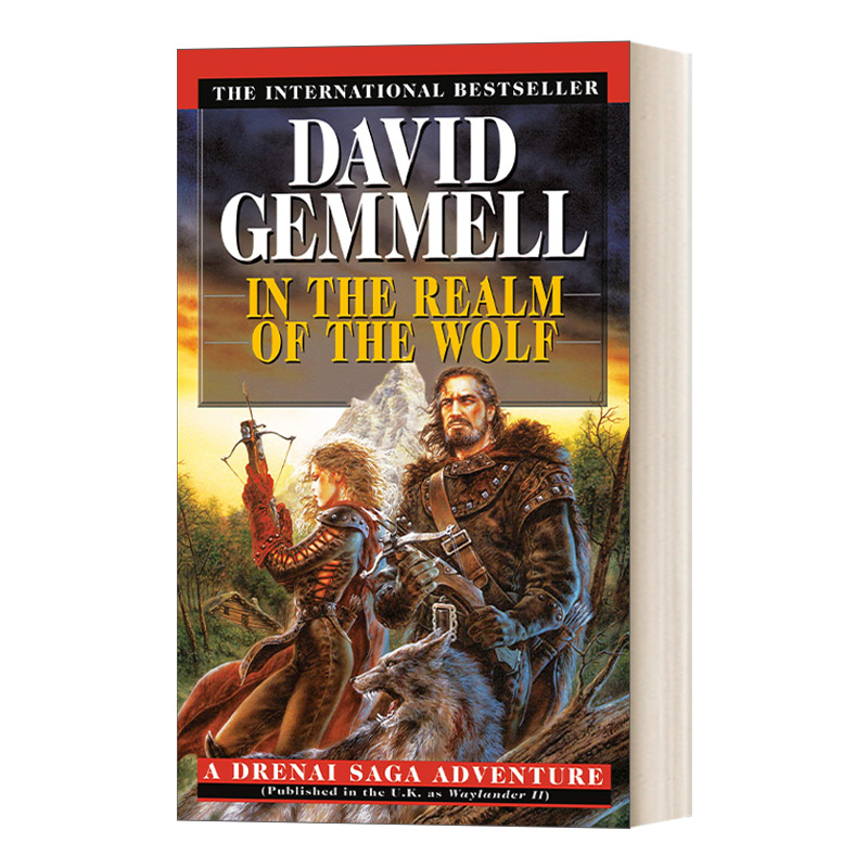 英文原版小说 Waylander II 德莱尼传奇系列5 韦兰德尔II 在狼的国度 David Gemmell 奇幻动作冒险小说 英文版 进口英语原版书籍