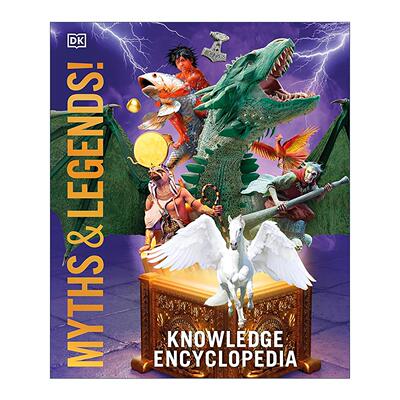 英文原版 Knowledge Encyclopedia Myths and Legends DK知识百科全书精装 神话传说 英文版 进口英语原版书籍