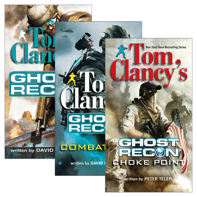 英文原版 Tom Clancy's Ghost Recon 彩虹六号：幽灵行动系列3册 惊悚悬疑间谍小说 Peter Telep 英文版 进口英语原版书籍