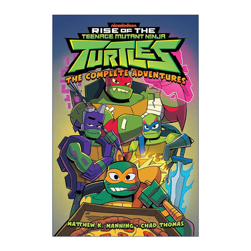 英文原版 Rise of the Teenage Mutant Ninja Turtles The Complete Adventures 忍者神龟的崛起 完整冒险漫画 进口英语原版书籍