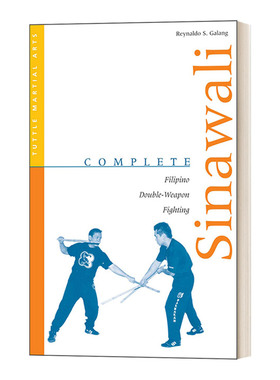 英文原版 Complete Sinawali Filipino Double-Weapon Fighting Complete Martial Arts 菲律宾短棍 武术手册 英文版 进口英语书