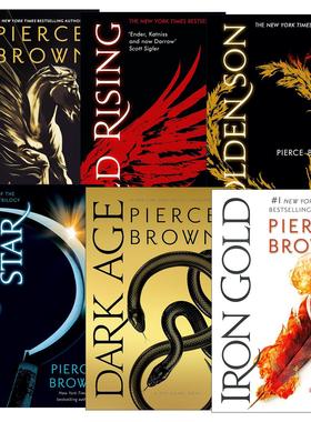 英文原版小说 Red Rising Series 火星崛起系列1-6册 皮尔斯布朗 Pierce Brown 英文原版 进口英语原版书籍