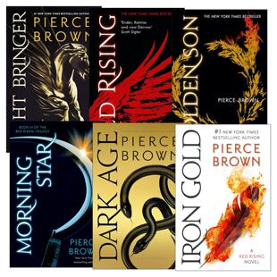英文原版小说 Red Rising Series 火星崛起系列1-6册 皮尔斯布朗 Pierce Brown 英文原版 进口英语原版书籍