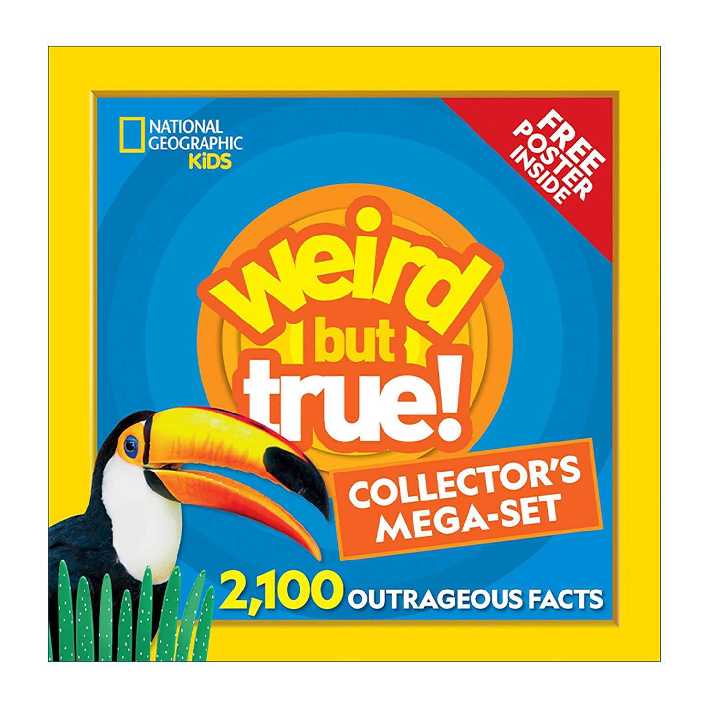 英文原版 Weird But True! Collector's Megaset 真的好奇怪终极收藏大礼包 1800条科普冷知识 英文版 进口英语原版书籍