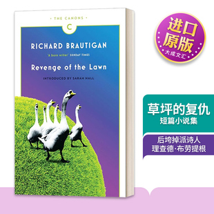 英文版 书籍 the 复仇 后垮掉派诗人理查德 草坪 Lawn 进口英语原版 英文原版 布劳提根短篇小说集 Revenge