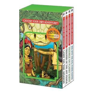 Book 套装 Choose Boxed Own 英文版 12册盒装 Set 进口英语原版 惊险岔路口系列 Adventure Your 英文原版 书籍
