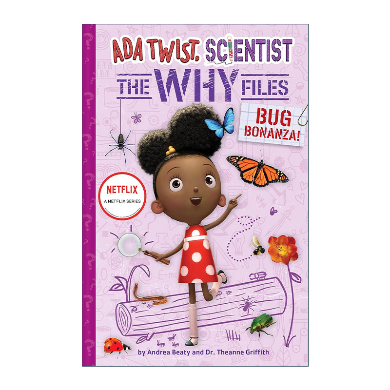 英文原版 Bug Bonanza!Ada Twist ScientistThe Why Files 04 小科学家艾达系列4 虫类大丰收 儿童科普绘本 进口英语原版书籍