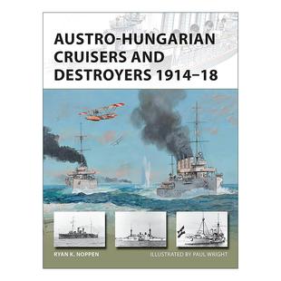 1914–18 书籍 Hungarian 进口英语原版 先锋武器系列 一战奥匈帝国巡洋舰和驱逐舰 Destroyers and Cruisers Austro 英文原版