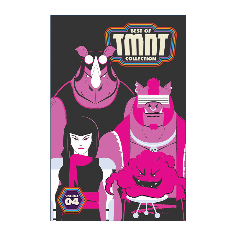 英文原版 Best of Teenage Mutant Ninja Turtles Collection  Vol. 4 忍者神龟 变种时代 精选合集 卷四 IDW漫画 进口英语书籍