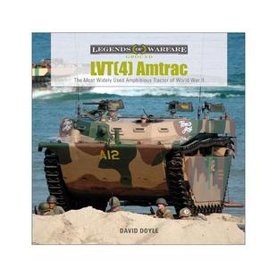 美国LVT Doyle 进口英语原版 Amtrac 精装 二战中使用广泛 甲车 LVT 书籍 英文版 David 4水柜两栖装 英文原版 坦克
