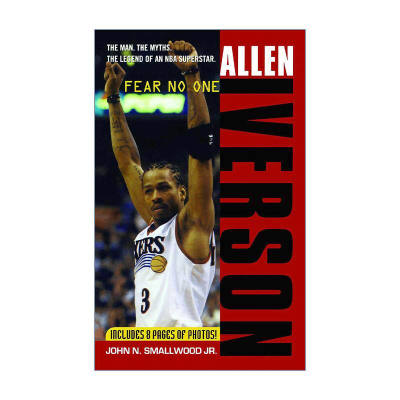 英文原版 Allen Iverson 阿伦·艾弗森传记 NBA球星 英文版 进口英语原版书籍