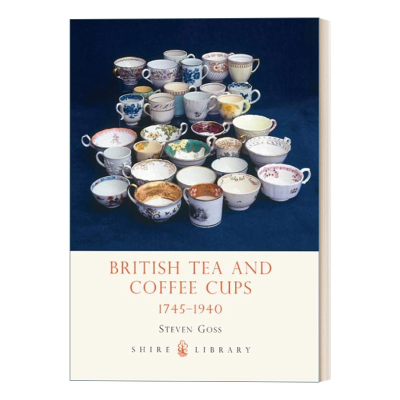 英文原版 British Tea and Coffee Cups 英国茶杯和咖啡杯 英文版 进口英语原版书籍