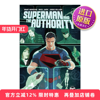 英文原版 Superman and the Authority 超人与权威 DC漫画 Grant Morrison 英文版 进口英语原版书籍