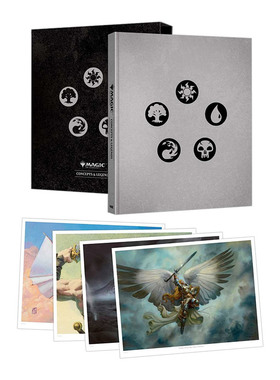 精装 万智牌 概念与传说 25周年艺术画册设定集 英文原版 The Art of Magic The Gathering 英文版 进口英语书籍