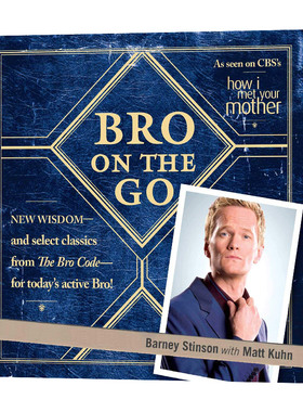 老爸老妈浪漫史 巴尼的兄弟法典2 英文原版 Bro on the Go 全英文版 Barney Stinson 进口原版英语书籍