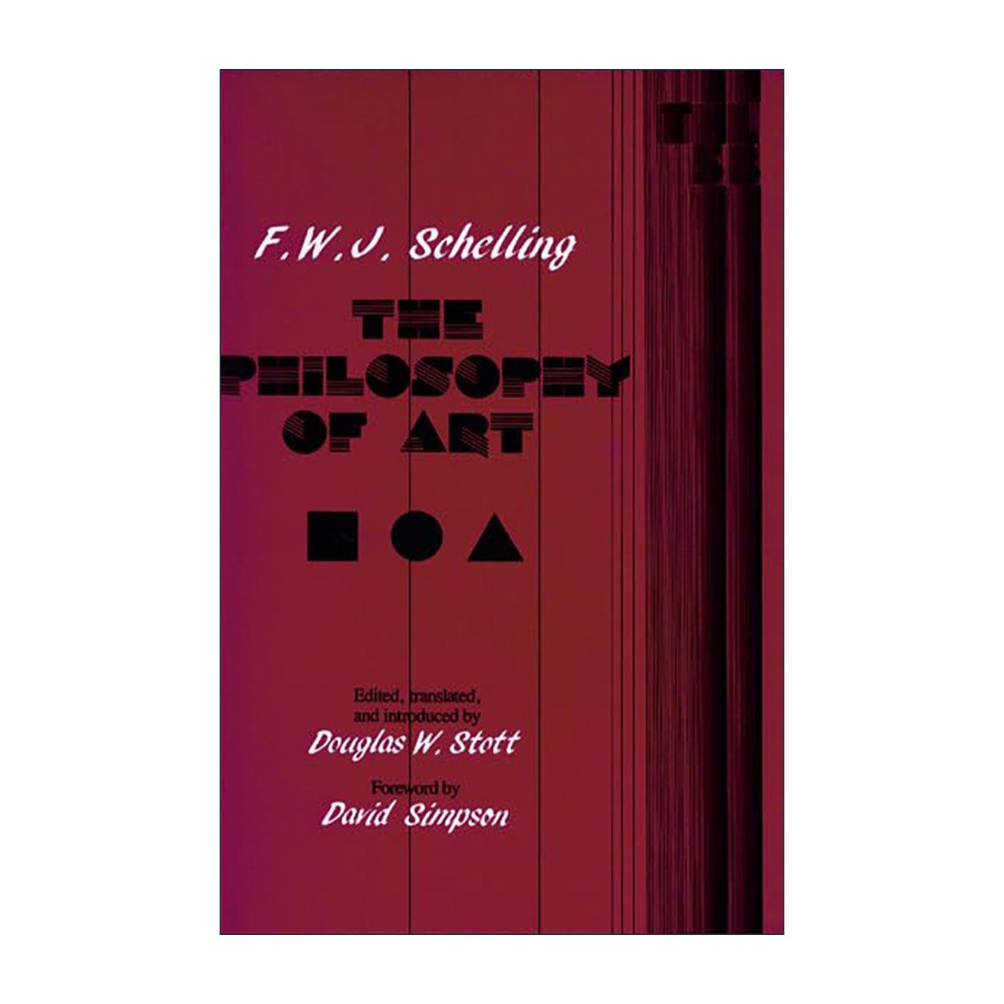 英文原版 The Philosophy of Art 艺术哲学 F.W.J.谢林 德国古典哲学英译本 唯心论美学 英文版 进口英语原版书籍